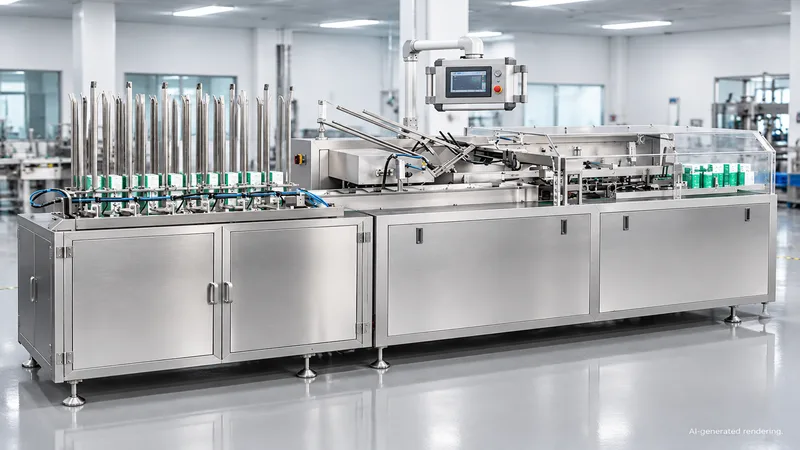 ZONESUN ZS-BP130D Horizontal Automatic Carton Sealing Packaging Machine