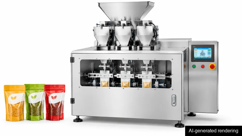 ZONESUN ZS-AFS04 Automatic Premade Pouch Granule Filling Sealing Machine