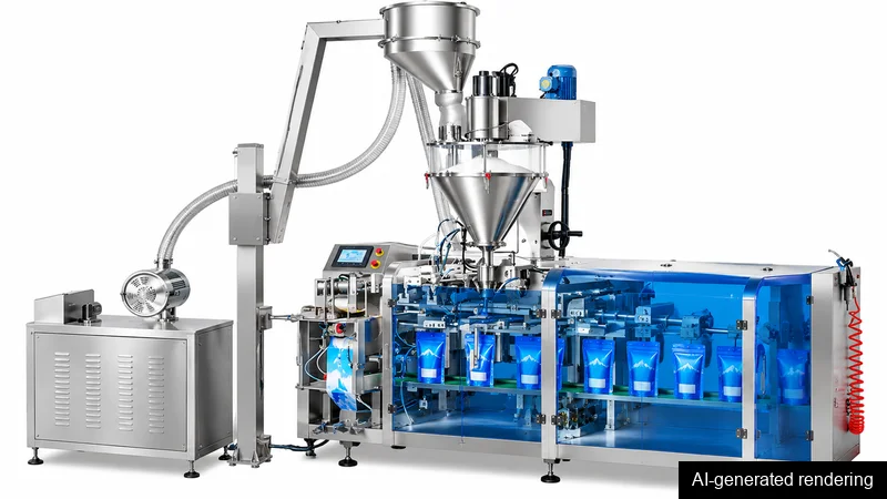 ZONESUN ZS-AFS210 Automatic Powder Pouch Bag Filling Sealing Machine