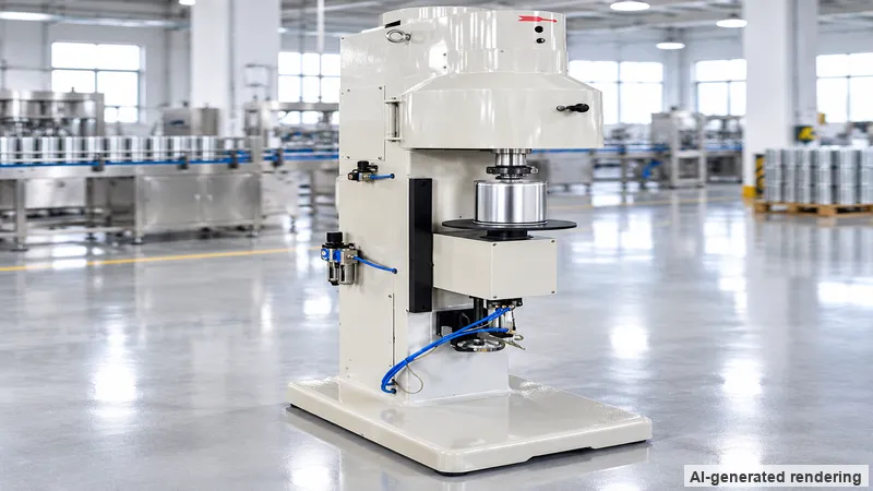 ZONESUN ZS-CS1 Can Seamer Machine for Large-Sized Cylindrical Cans