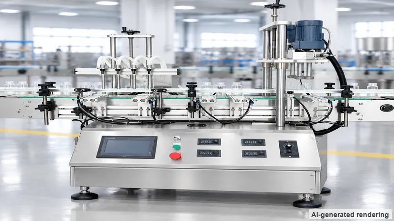 ZONESUN ZS-DTFC4T Tabletop Juice Beverage Bottle Filling and Capping Machine