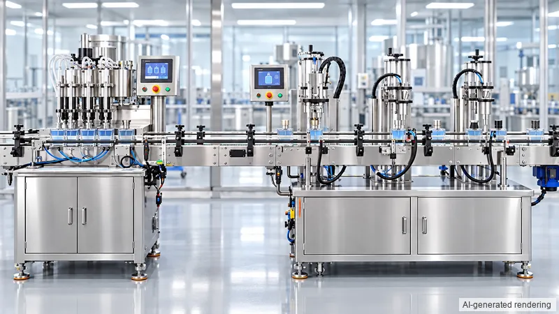 ZONESUN ZS-FAL180X11 Perfume Bottle Filling and Crimping Production Line