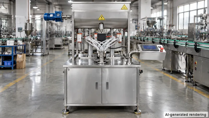 ZONESUN ZS-FM250 Semi-Automatic Dual-Color Swirl Paste Piston Pump Filler