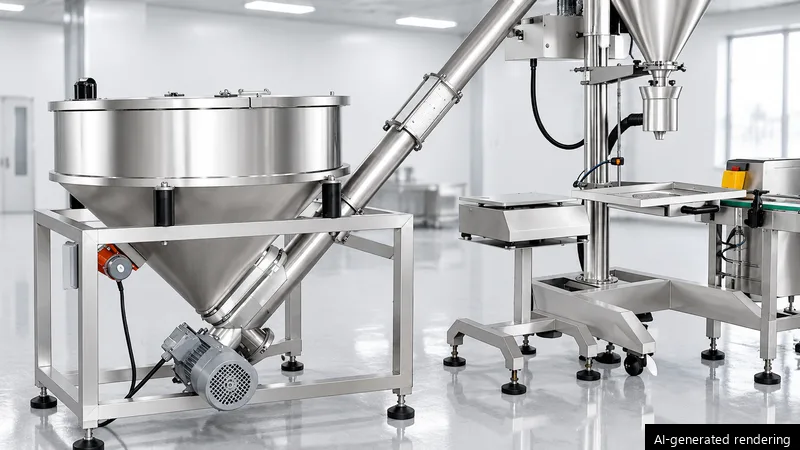 ZONESUN ZS-FM750F Semi-Automatic Auger Dry Powder Filling Machine