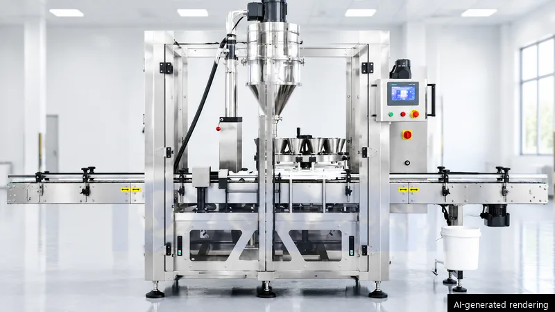 ZONESUN ZS-FM7A Automatic Rotary Auger Powder Filling Machine