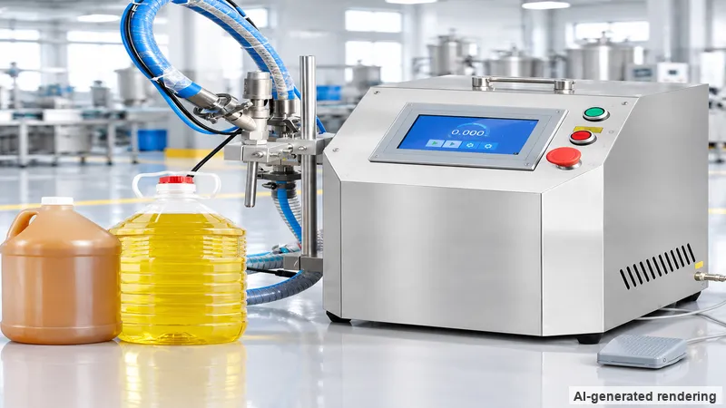 ZONESUN ZS-GPSV1 Servo Gear Pump Filling Machine Liquid Paste Quantitative Filler