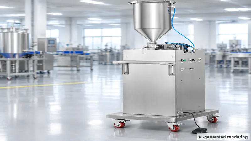 ZONESUN ZS-GTPP1 Semi-Automatic Piston Pump Paste Filling Machine