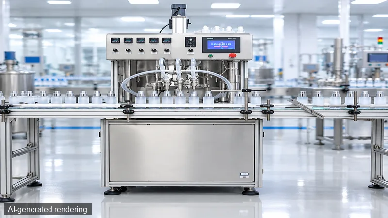 ZONESUN ZS-JRF4 4-Nozzle Heated Filling Machine for Creams & Oils