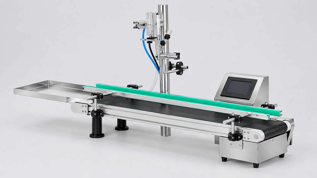 ZONESUN ZS-MPYT900 Semi-Automatic Magnetic Pump Liquid Filling Machine