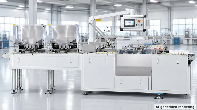ZONESUN ZS-MSZH100 Automatic Cartoning Machine for Color Chalk and Pencils