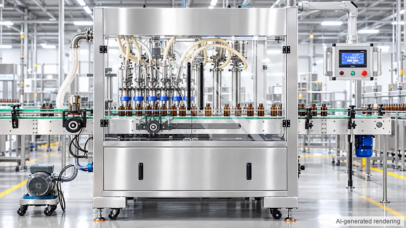 ZONESUN ZS-SV6X High-Speed Continuous-Motion Liquid Filling Machine