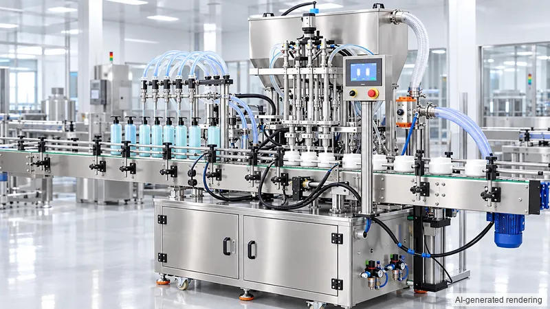 ZONESUN ZS-SVGT4D Dual-System Servo Filling Machine (Peristaltic + Piston)