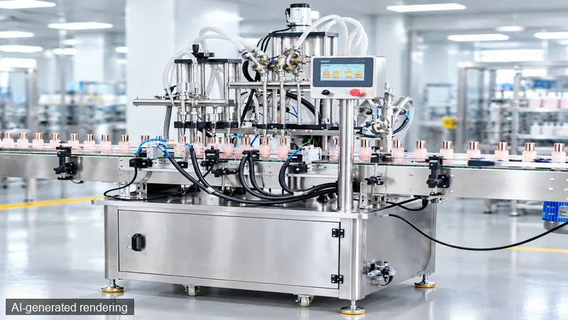 ZONESUN ZS-SVYT4D Dual-System Liquid & Paste Filler for Cosmetics & Food Packaging