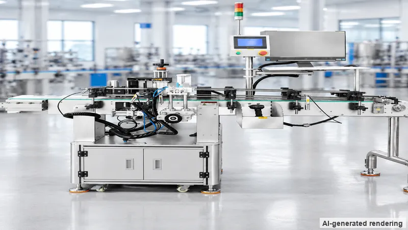 ZONESUN ZS-TB164PO Barcode-Triggered Real-Time Print & Apply Labeler for Bottles
