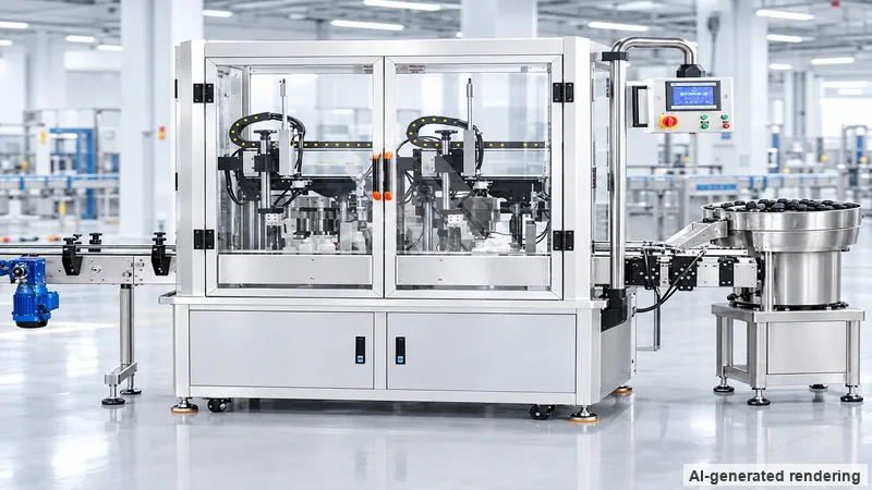 ZONESUN ZS-VTXG2 Continuous Motion Dual-Head Tracking Capping Machine