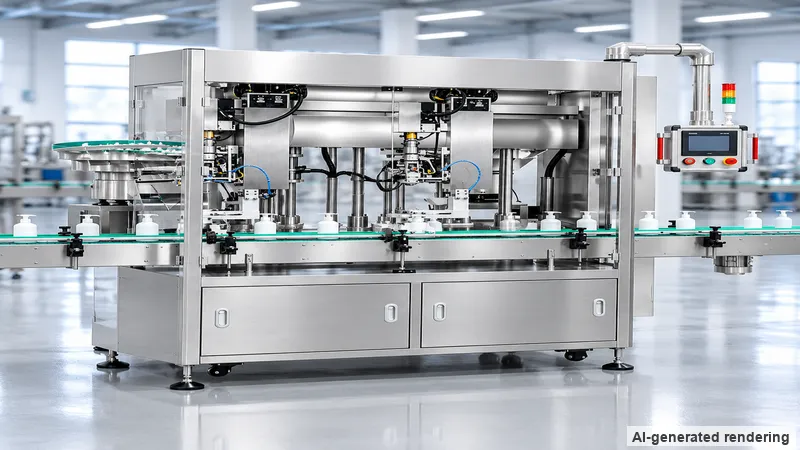 ZONESUN ZS-VTXG3 Dual-Head Pump-Cap Tracking Capping Machine