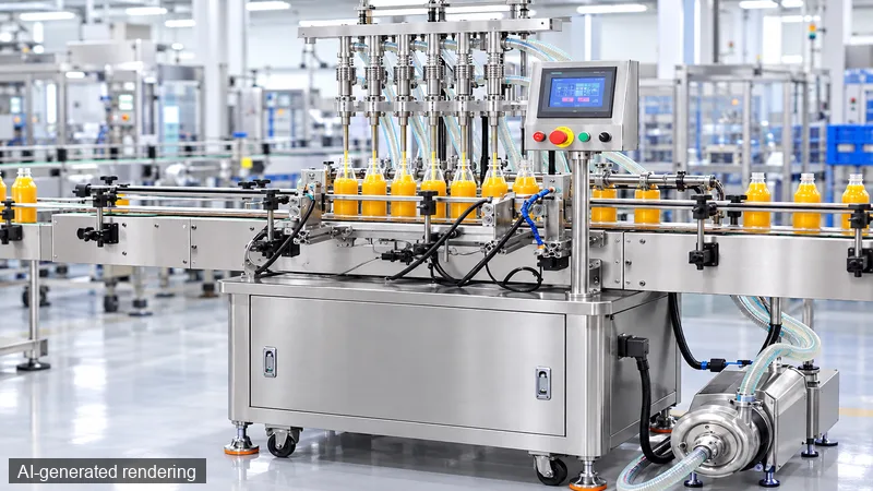 ZONESUN ZS-VTZL100 Automatic Centrifugal Pump Wine Bottle Level Filling Machine
