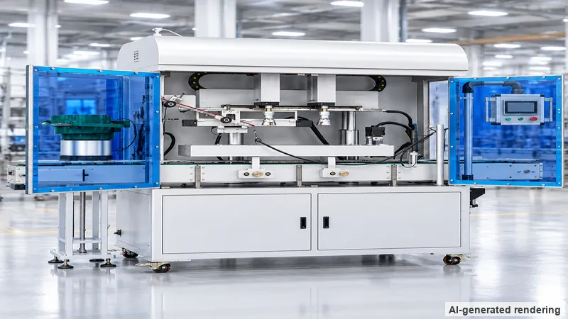 ZONESUN ZS-XG440P Automatic Double-Head Tracking Bottle Capping Machine