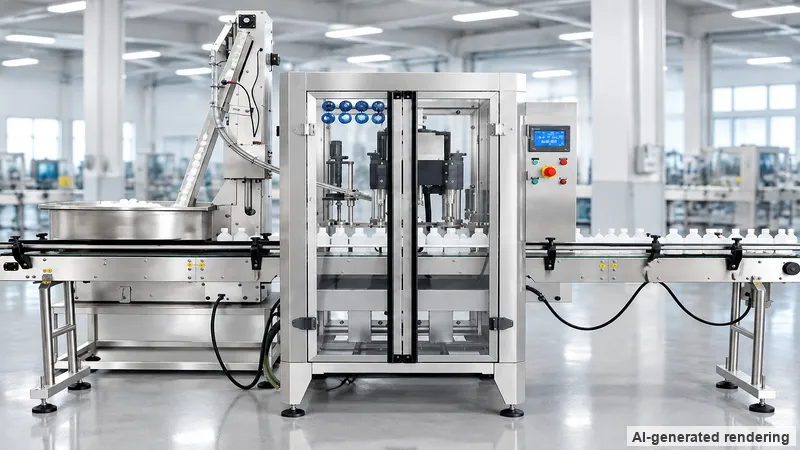 ZONESUN ZS-XG441RSL Servo Automatic Capping Machine for Bottles with Elevator