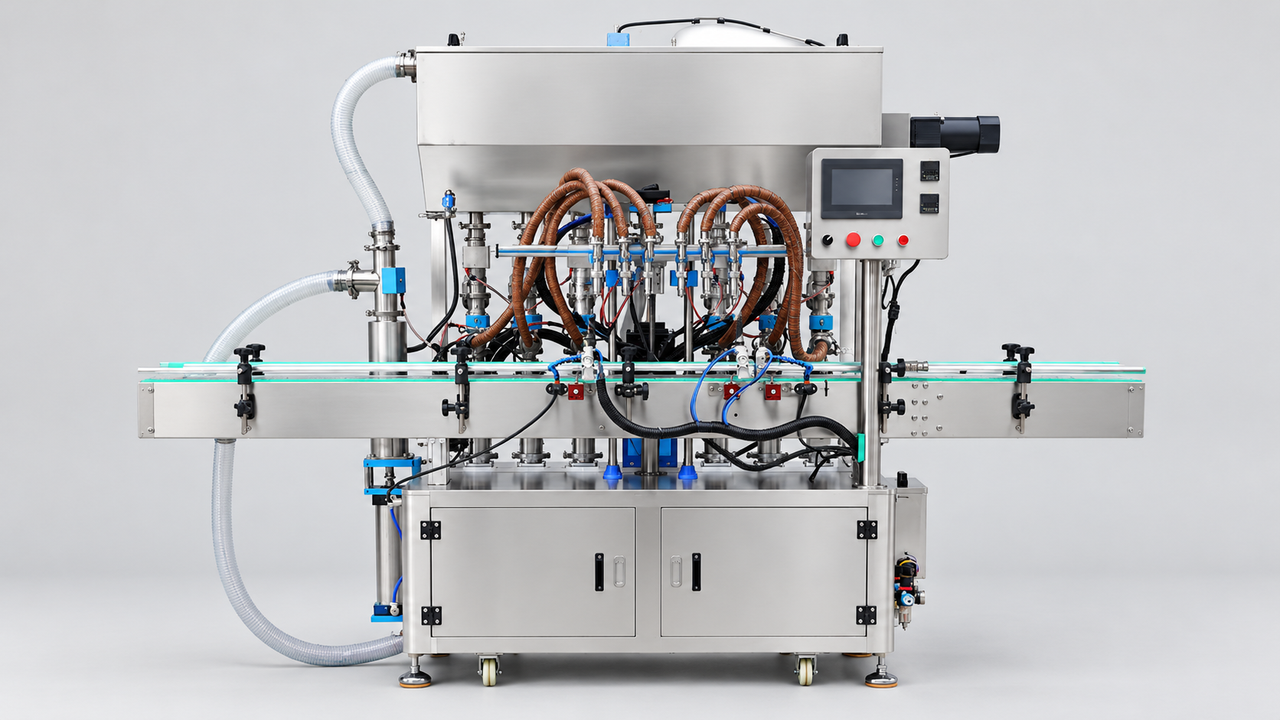 ZONESUN ZS-YT6T-6PXH Servo Piston Filling Machine for Hot Sauce Jam Viscous Products
