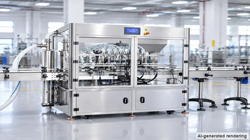 ZONESUN ZS-YT8T-8PX Automatic 8-Head Servo Piston Filling Machine for Ketchup Shampoo
