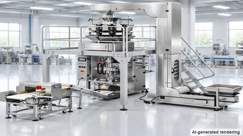 ZONESUN ZS-GW10 Automatic Granule Feeding Weighing Filling Sealing Machine with Metal Detector