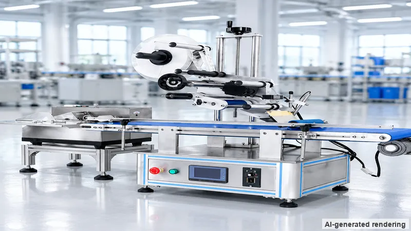 ZONESUN ZS-TB180PBF Automatic Paging Labeling Machine for Flat Bags and Paper Products