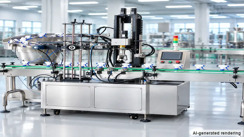 ZONESUN ZS-XG445 Automatic Trigger Spray Bottle Capping Machine
