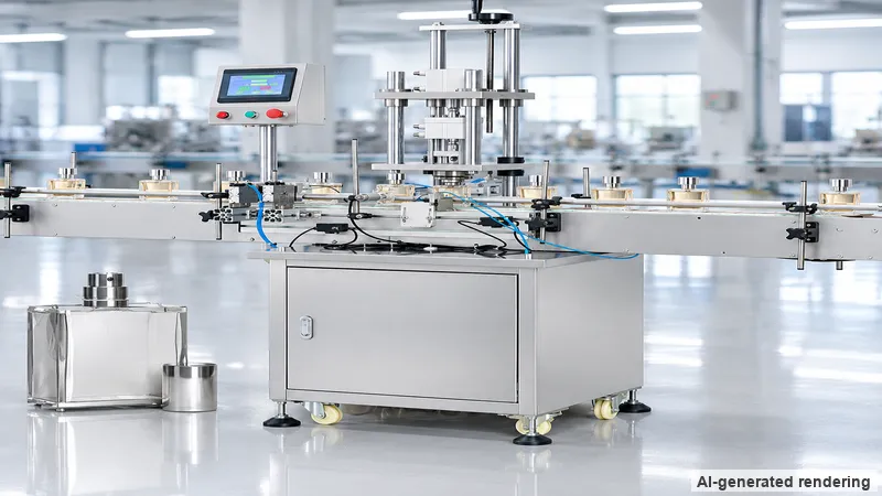 ZONESUN ZS-YG11 Automatic Perfume Bottle Crimping Machine