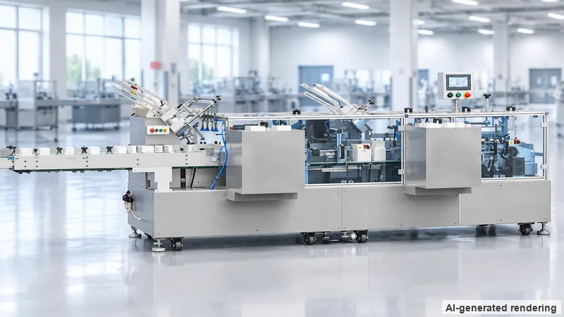 ZONESUN ZS-ZHJ301 Automatic Carton Boxing Packaging Machine